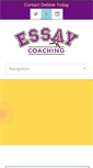 Mobile Screenshot of essaycoaching.com